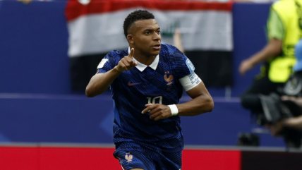   Golazo de Kylian Mbappé adelantó a Francia ante Irak en Filadelfia 