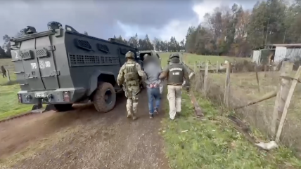   Operativo antidrogas dejó tres detenidos en Ercilla: Se incautaron armas y municiones 