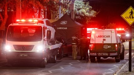   Ministro de Seguridad llegó a San Bernardo tras crimen de niño 