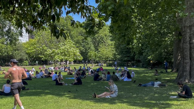Bélgica e Inglaterra marcan temperaturas históricas para un mes de junio