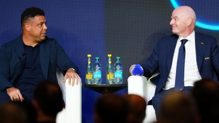   Ronaldo, Roberto Carlos y Cafú jugaron al 