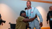 Koné fue visitado por ministro catarí y por el futbolista que le fracturó la pierna