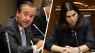 Romero se solazó llamando "humanoides" a los encapuchados y Ximena Ossandón le exigió compostura..