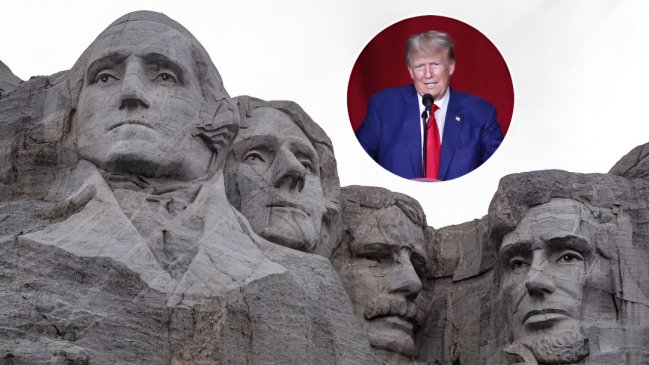 Trump dará un discurso en el Monte Rushmore por los 250 años de EE.UU.
