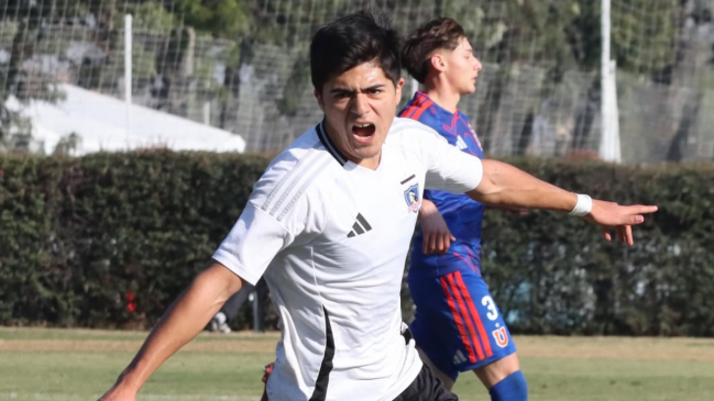 [VIDEOS] Raipán volvió a ser el héroe de Colo Colo: Le marcó un doblete a la U para pasar a la final sub 16