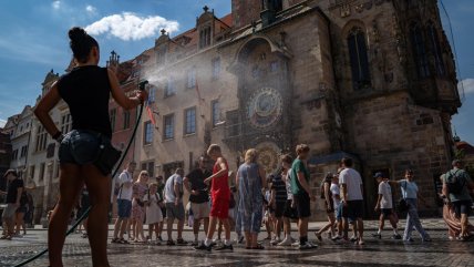  República Checa superó su marca histórica de calor este sábado: 40,8 grados  