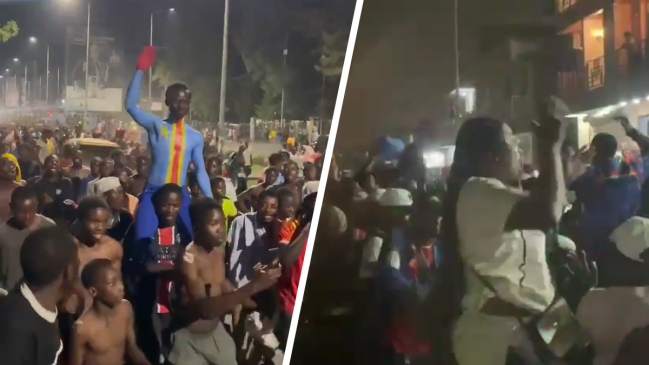 [VIDEOS] RD del Congo celebró en las calles la clasificación a 16vos del Mundial