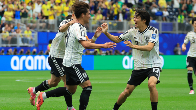 Kaishu Sano sorprendió a Brasil con un golazo para el 1-0 de Japón en 16avos