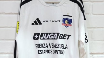 Colo Colo usó especial camiseta en apoyo a Venezuela  