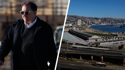 Poduje inspeccionó el avance de los trabajos en el Parque Barón de Valparaíso