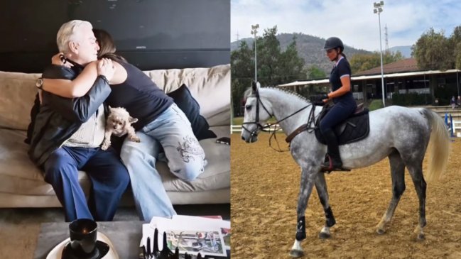 Kel Calderón se emocionó con regalo de sus papás: Recibió un caballo llamado 