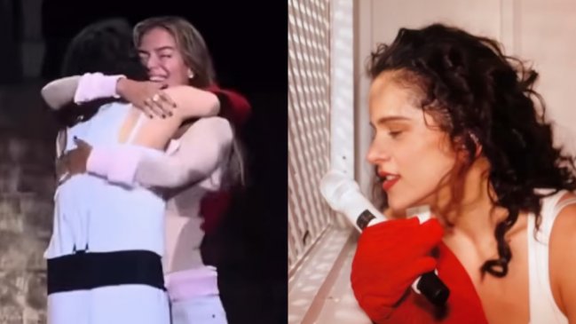 Junte de reinas: Rosalía invitó a Karol G al confesionario de su gira Lux