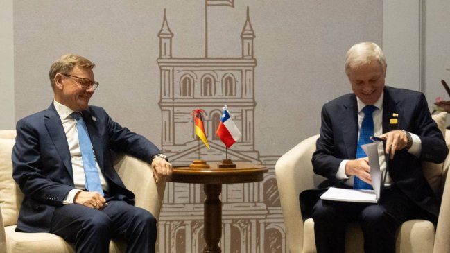 Kast abordó con el canciller alemán la seguridad del futuro corredor bioceánico con Brasil