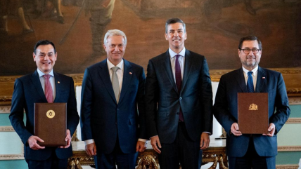 Chile y Paraguay firmaron acuerdos de cooperación en seguridad, trata de personas y doble tributación