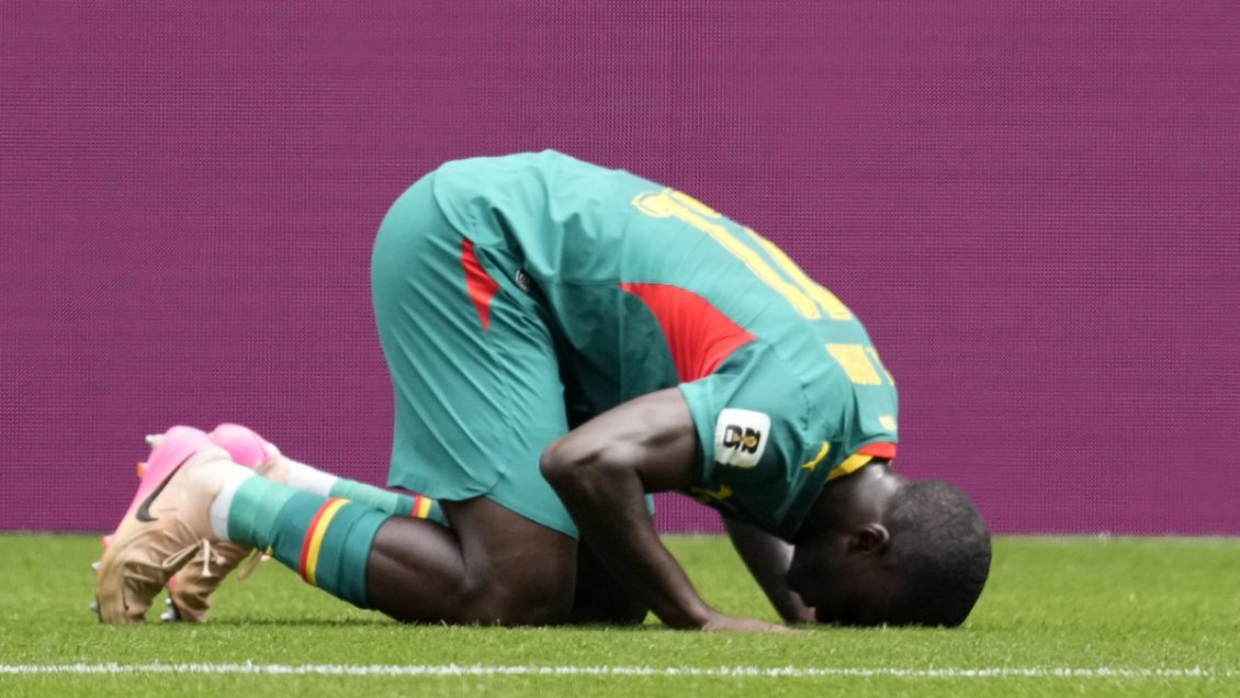 Habib Diarra puso en ventaja a Senegal ante Bélgica en el Mundial