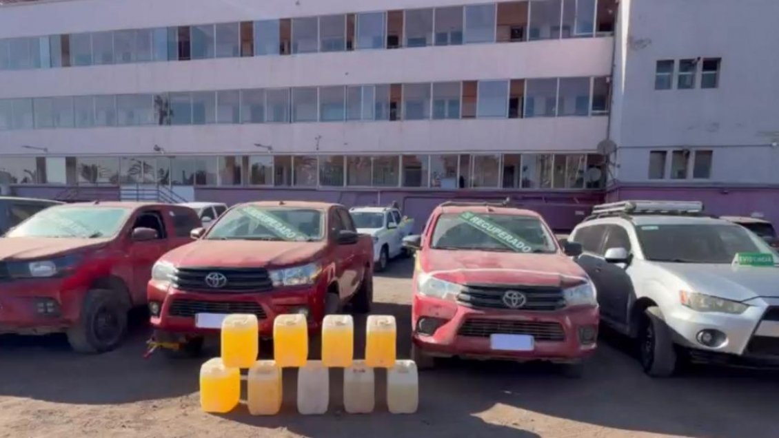 Carabineros desarticuló dos bandas dedicadas al robo de vehículos en Antofagasta
