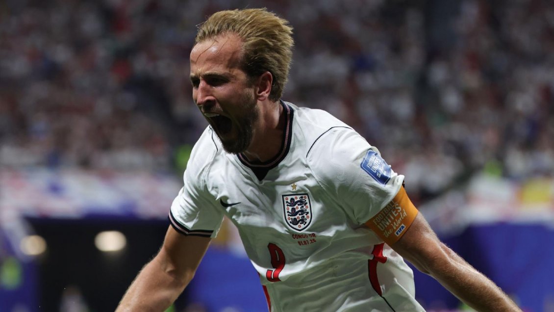 Harry Kane se convirtió en héroe de Inglaterra con dos golazos ante RD Congo