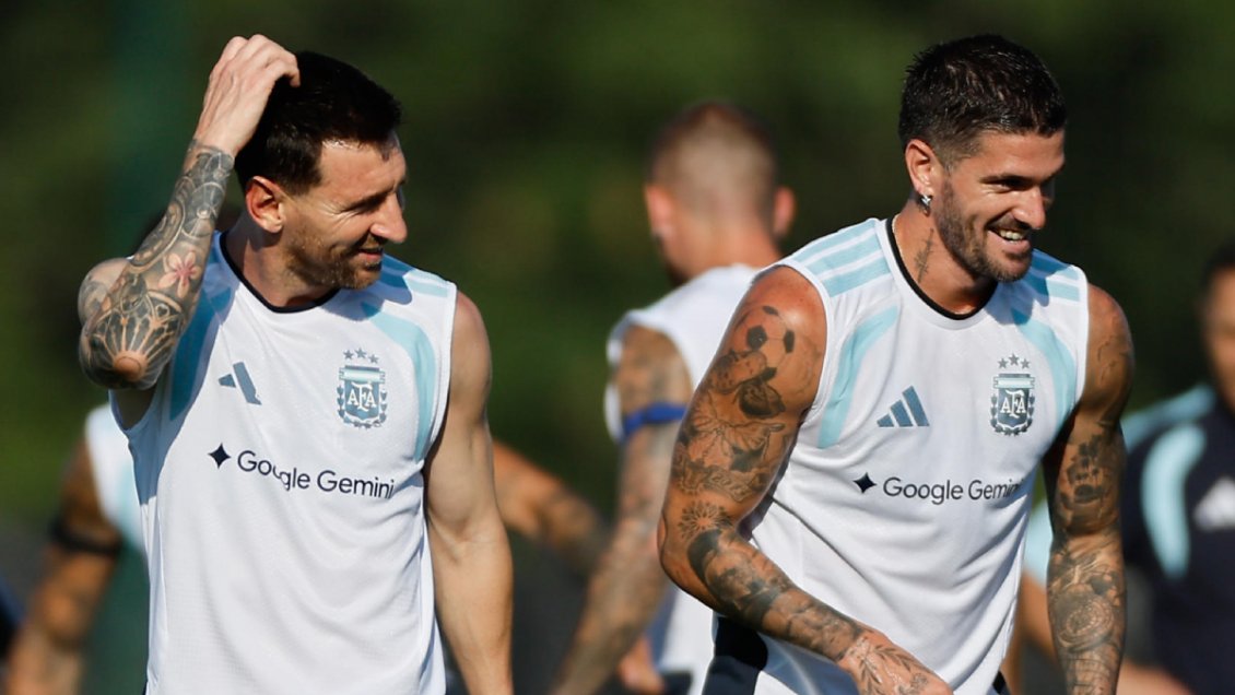 Rodrigo De Paul y su reflexión sobre Messi: Hay que disfrutarlo todos los días