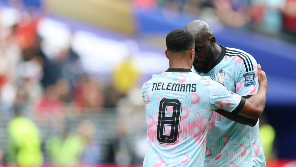Lukaku reveló por qué cedió el penal decisivo a Tielemans al final del duelo ante Senegal