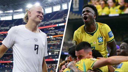   Haaland y Vinicius Jr. causaron furor al reaccionar a un divertido meme en la antesala de su duelo mundialista 