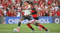 Erick Pulgar fue titular en igualdad de Flamengo ante River Plate