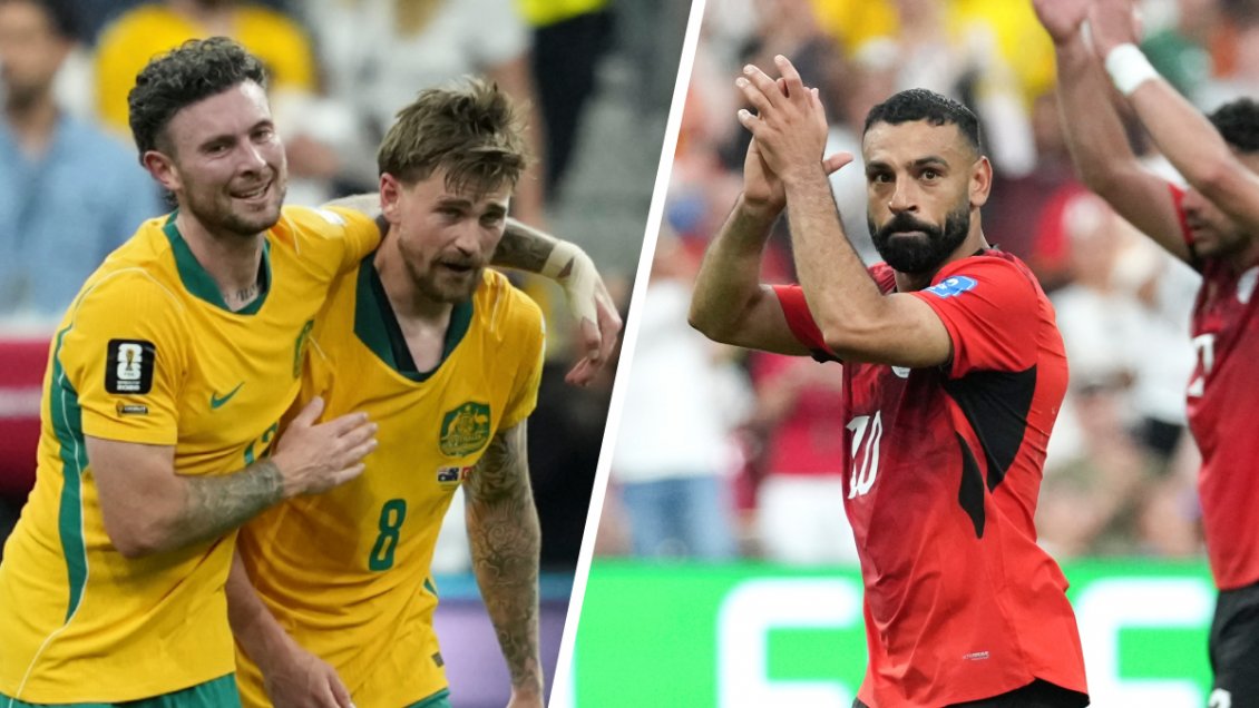 Australia y Egipto protagonizan un cruce de bajo perfil en los 16avos del Mundial 2026