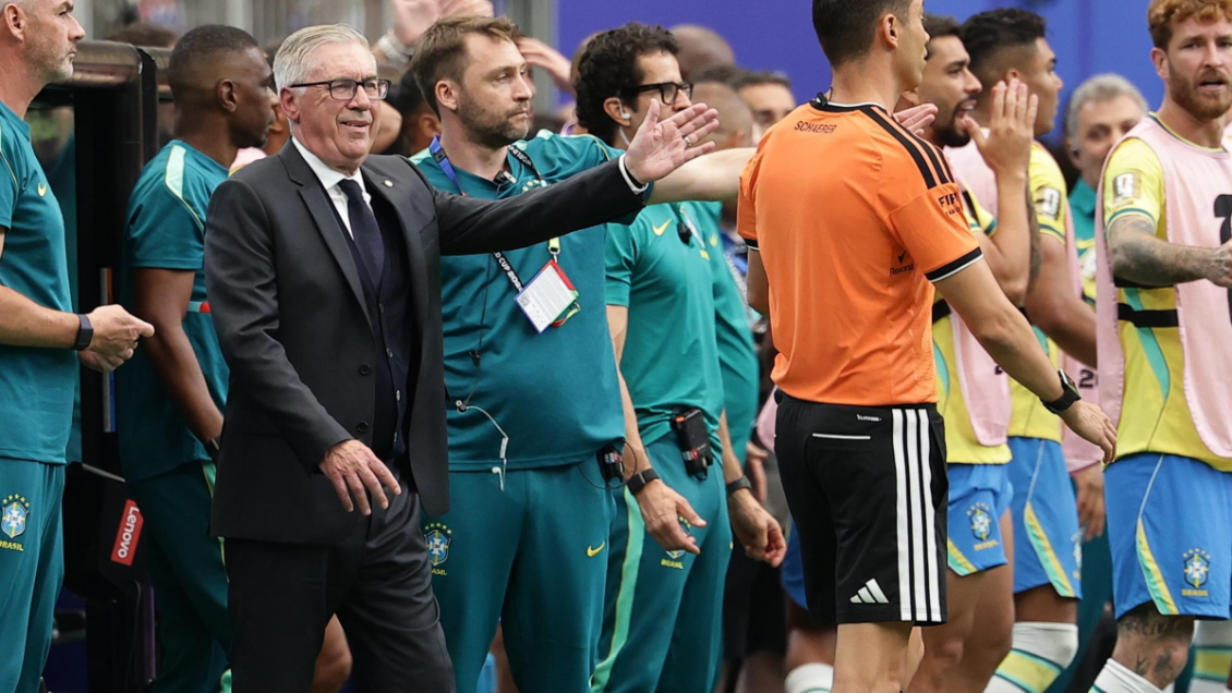 Carlo Ancelotti y el presente de Brasil: 