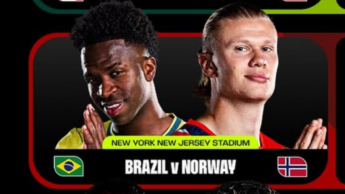 ¿Cuándo y dónde ver el duelo de Brasil y Noruega en octavos del Mundial?