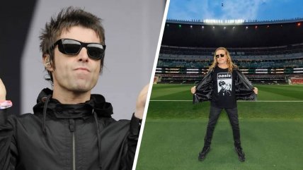Sigue el pleito: Fher de Maná trollea a Liam Gallagher usando polera de Oasis