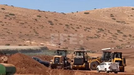 Israel construye un nuevo y kilométrico muro que segregará el Valle del Jordán palestino