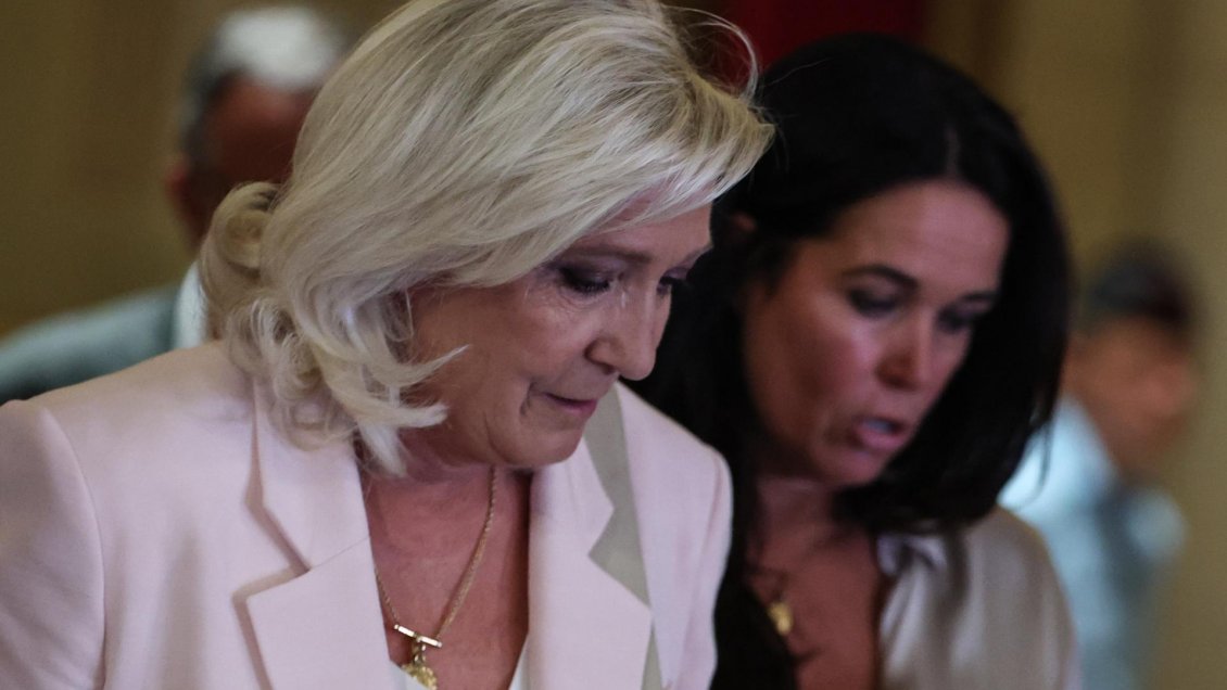 Le Pen fue condenada a 15 meses de inhabilitación, pero podría ir a las presidenciales de 2027