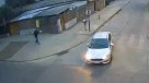 A la hora del crepúsculo, pistolero disparó 15 veces contra un auto en Quinta Normal
