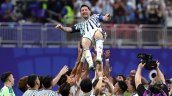 ¡Con canciones mundialistas! Argentina celebró con todo en el camarín la clasificación a cuartos