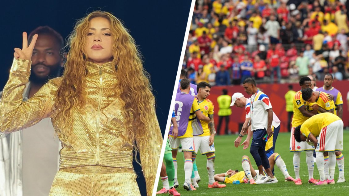 Shakira y la eliminación de Colombia en el Mundial: 