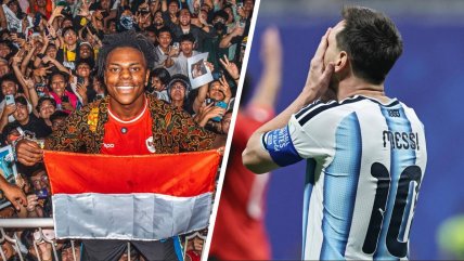   Speed intentó distraer a Messi antes de que fallara el penal ante Egipto 