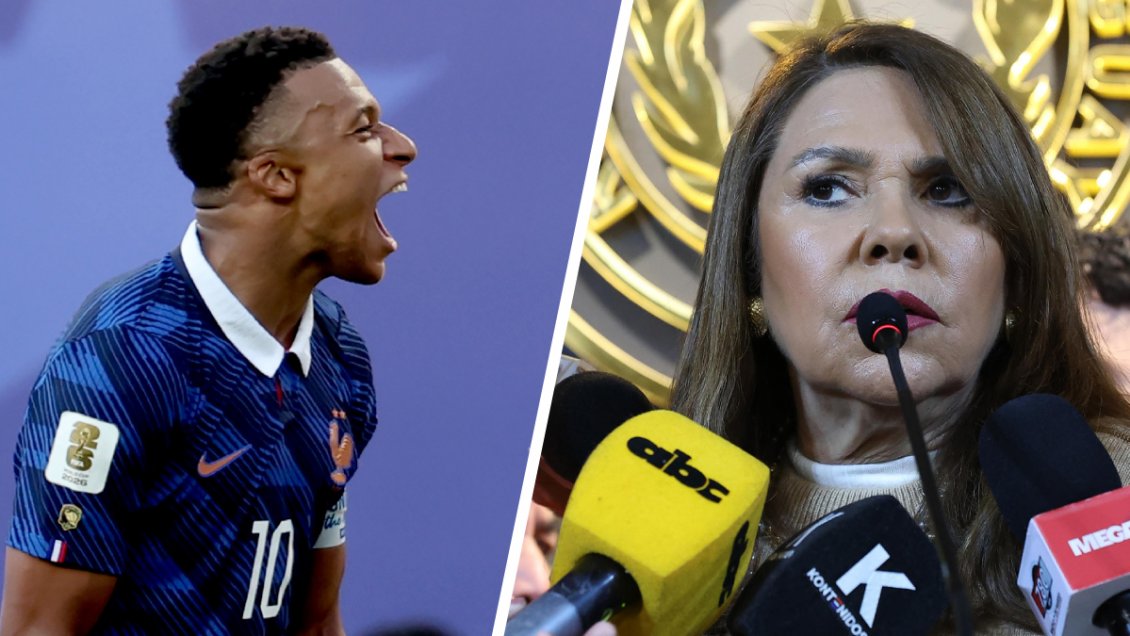 Senado de Paraguay condenó las expresiones racistas de Celeste Amarilla contra Mbappé