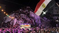 Hinchas de Gaza apoyaron a Egipto en duelo ante Argentina: Somos el mismo país