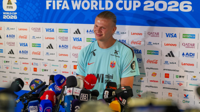 Haaland y el choque con Inglaterra: 