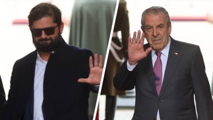   Fieles a su estilo, Boric y Frei llegaron a La Moneda para conmemorar 200 años de la Presidencia 