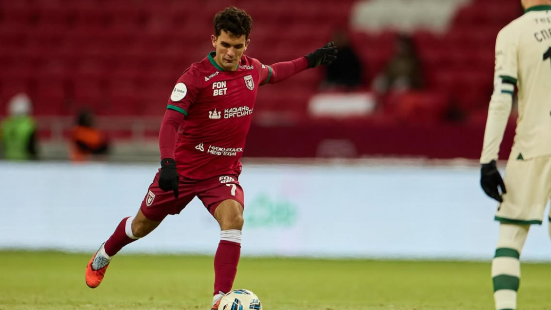 Seguirá en Primera: Ignacio Saavedra acordó su fichaje definitivo por Rubin Kazan