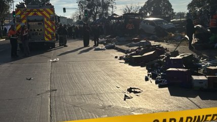 Vehículo ingresó a una feria y dejó seis fallecidos en Viña del Mar