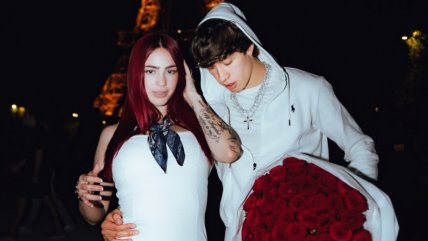   Loyaltty y Martin White confirmaron su relación con románticas postales desde París 