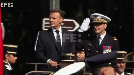 Macron vivió su último 14 de julio con Ucrania como eje