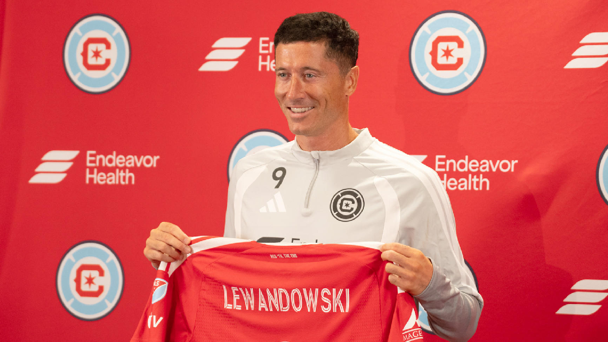 Lewandowski fue presentado en Chicago Fire: Busco ganar títulos en este nuevo paso en mi carrera