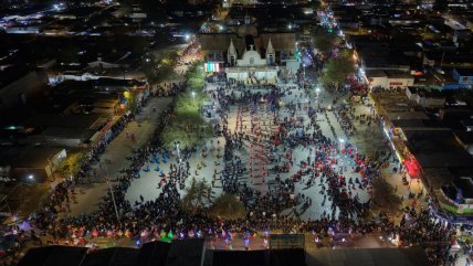 Miles de personas participan en celebración de Fiesta de La Tirana