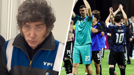 Milei no irá a la final del Mundial y afirmó que la verá en casa 