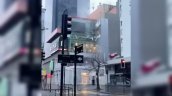 Viento causó graves daños en Mall del Centro en Concepción