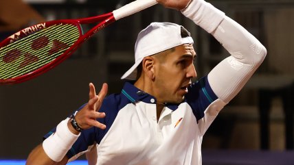 Alejandro Tabilo enfrenta a Andrey Rublev en la semifinal del ATP de Bastad