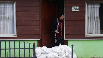 Sistema frontal: Damnificados suben a 516 y reportan una persona desaparecida