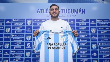   Julián Fernández fue presentado en Atlético Tucumán tras su salida de Palestino 